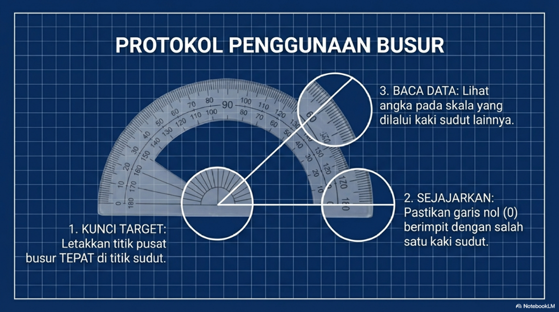 Ilustrasi Protokol Penggunaan Busur di Lapangan